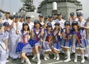 JKT48 Kunjungi 2 Kapal Perang Jepang di Pelabuhan Tanjung Priok Jakarta