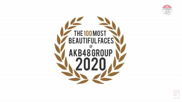 Voting Page: The 100 Most Beautiful Faces of AKB48 GROUP 2020