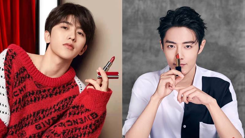 cai xukun xiao zhan brand ambassador kosmetik