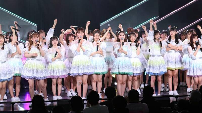 hkt48 single announcement at theater