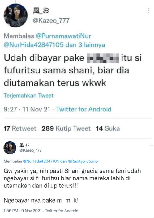 cuitan kazeo77 jkt48 - Nama Baik Anggotanya Dirusak, JKT48 Siap Lapor Pihak Berwajib cuitan kazeo77 jkt48