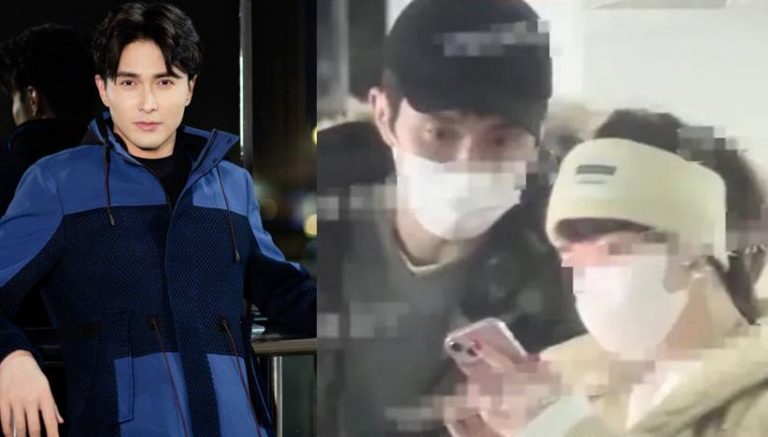 gao weiguang dengan gadis cantik diduga pacar