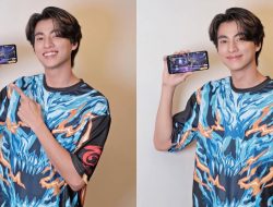 Tampannya Gulf Kanawut Saat Mempromosikan Suatu Mobile Game
