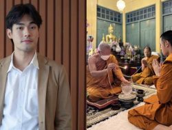 Nong Thana Mantan Pacar Pearwah Nichaphat Jalani Upacara Penahbisan Biksu