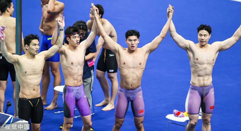 Punya Paras Tampan, Atlet Renang Tiongkok Asian Games Ini Jadi Sorotan Netizen