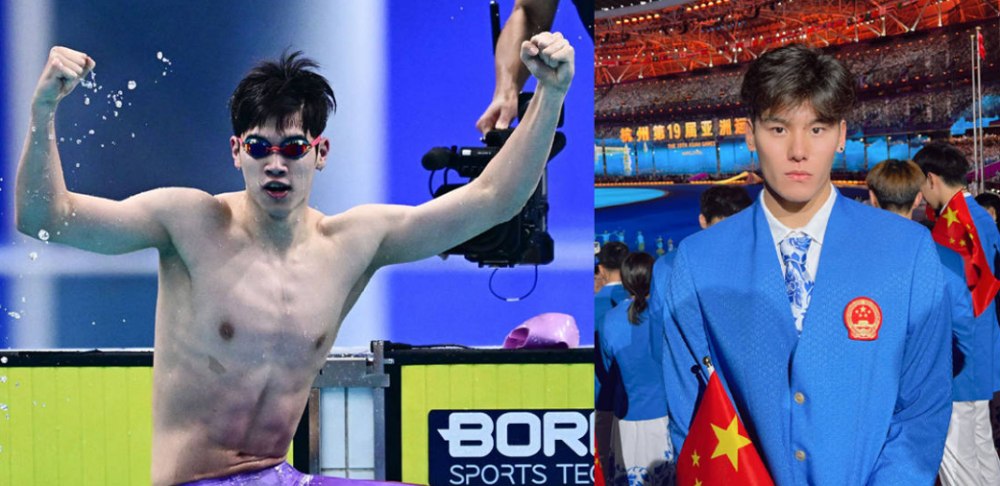 Wang Changhao Atlet Renang Tiongkok Asian Games