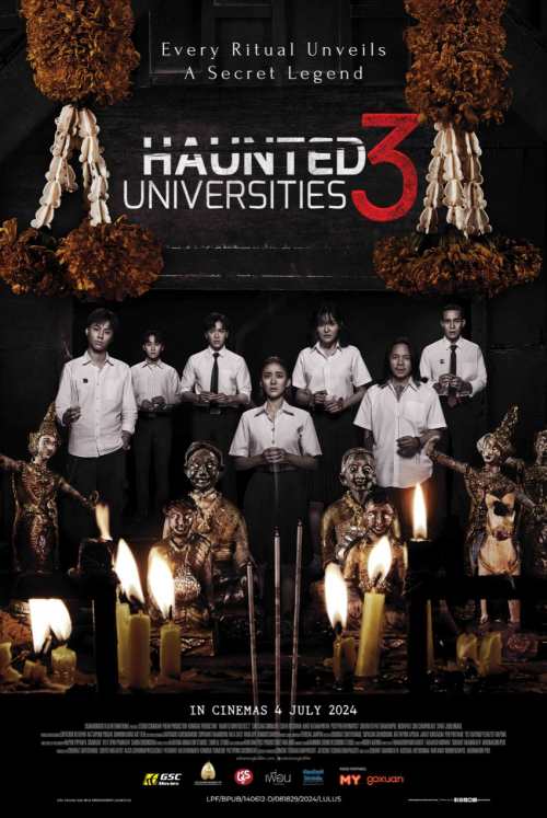Poster Haunted Universities 3 - 8 Film Thailand Paling Laris di Bioskop Tahun 2024 Poster Haunted Universities 3