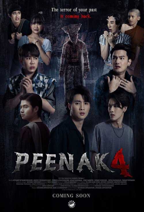 Poster Pee Nak 4 - 8 Film Thailand Paling Laris di Bioskop Tahun 2024 Poster Pee Nak 4