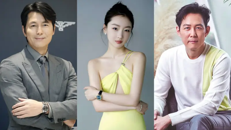Zhou Dongyu Terlihat Berkumpul dengan Lee Jung Jae dan Jung Woo Sung, Ada Kolaborasi Baru