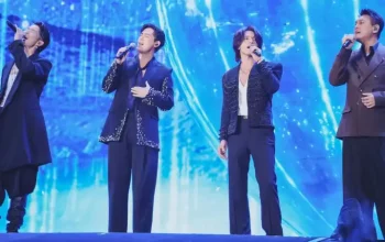 F4 Reuni di Konser Mayday, Bawakan Lagu Hits Meteor Shower