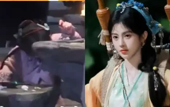 Ju Jingyi Jatuh Saat Syuting Drama, Kepalanya Terbentur Meja Batu