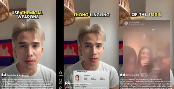 Anne Thongprasom dan Lingling Sirilak Jadi Korban Fitnah Influencer Kamboja
