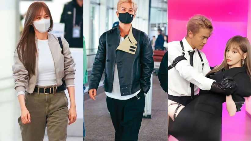 Poster Cyndi wang dan kenji wu digosipkan kencan usai kepergok bareng di bandara