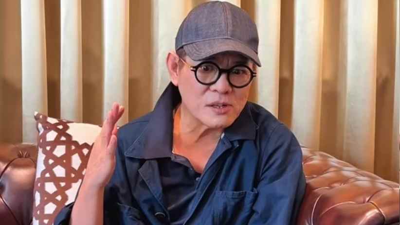 Poster Jet li kenang tiga kali nyaris meninggal terkena tsunami hingga jatuh saat syuting