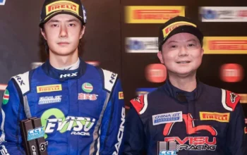Wang Yibo Raih Peringkat Ketiga di Final Lomba Balap GT China Cup 2025