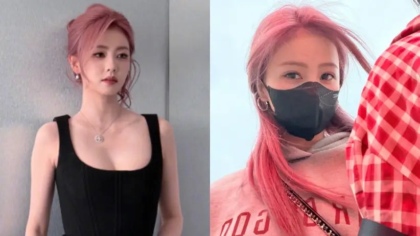 Bai Lu Ungkap Susahnya Pilih Outfit dengan Penampilan Rambut Merah Muda - Bai Lu Ungkap Susahnya Pilih Outfit dengan Penampilan Rambut Merah Muda Bai Lu Ungkap Susahnya Pilih Outfit dengan Penampilan Rambut Merah Muda