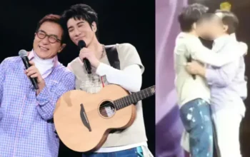 Jackie Chan dan Wang Leehom Ciuman di Panggung Picu Perdebatan Netizen - Jackie Chan dan Wang Leehom Ciuman di Panggung, Picu Perdebatan Netizen Jackie Chan dan Wang Leehom Ciuman di Panggung, Picu Perdebatan Netizen