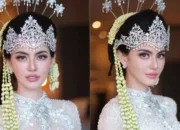 Aktris Thailand Mai Davika Tampil Cantik Kenakan Busana Pengantin Adat Sunda Lengkap