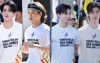 Empat Aktor Thailand Ikut Jadi Pembawa Obor Sea Games 2025