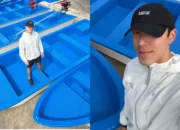 Hatyai Dilanda Banjir Besar, Nine Naphat Kirim Perahu Bermesin untuk Warga