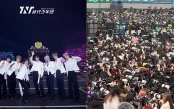Konser 6 Tahun TNT Berubah Jadi Lautan Lensa Kamera, Fenomena Budaya Fans Jadi Sorotan