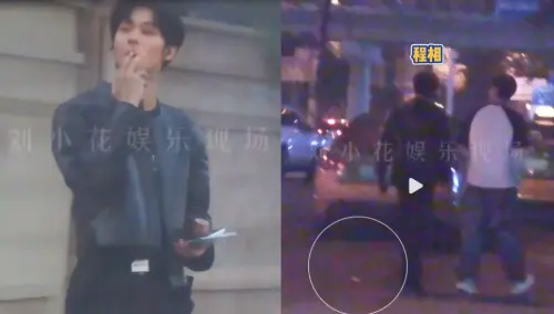 Aktor Cheng Xiang Tertangkap Buang Puntung Rokok Sembarangan