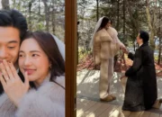 Aktris Bua Nalinthip Dilamar Sang Kekasih saat Liburan di Jepang