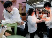 Bright Vachirawit Celebrates Birthday with Charity, Shares Love at an Animal Shelter with Fans