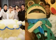 Makin Harmonis, Laurinda Ho Rayakan Ulang Tahun ke-37 Shawn Dou dengan Manis