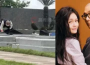 DJ Koo Tertangkap Kamera Ziarah ke Makam Mendiang Barbie Hsu di Tahun Baru