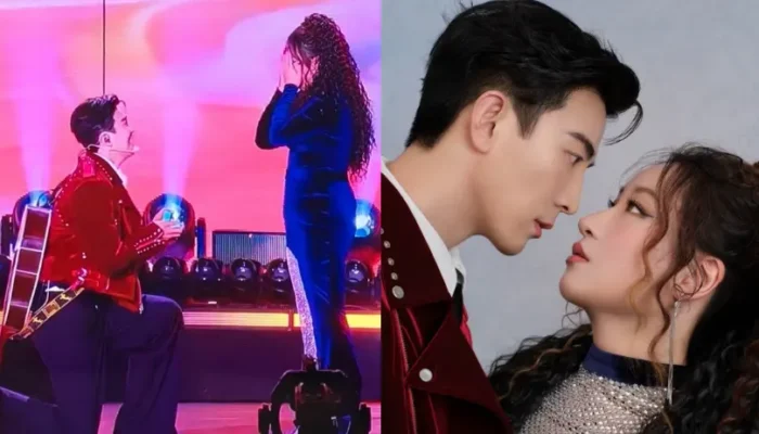 Li Chuan Lamar Chui Na Li Sha di Panggung Gala Tahun Baru