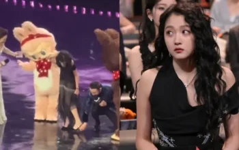 Sepatu Hak Tinggi Tersangkut di Panggung Weibo Night 2026, Guo Xiaotong Beri Tanggapan!