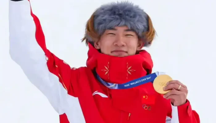 Su Yiming Wins China’s First Gold at Milan Winter Olympics