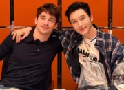Huang Xiaoming Unggah Foto Bareng Pebalap F1 Charles Leclerc - Huang Xiaoming Goes Viral! Actor Shares Excited Selfie with Ferrari F1 Star Charles Leclerc Huang Xiaoming Unggah Foto Bareng Pebalap F1 Charles Leclerc