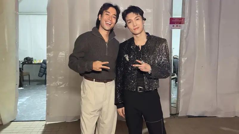 Lay Zhang Ikut Berduka atas Kepergian Vidi Aldiano