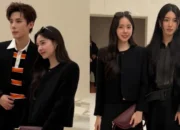 EarnEarn Fatima Meets Wang Anyu and Sun Qian at Paris Fashion Week