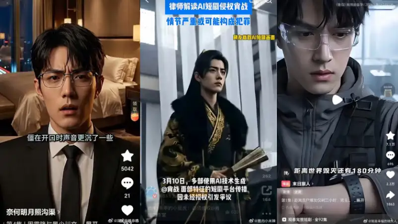 Wajah Xiao Zhan Dipakai di Drama Pendek AI Pakar Hukum Ingatkan Pelaku Bisa Dipenjara - AI-Generated Xiao Zhan Appears in Viral Short Dramas, Legal Experts Warn of Serious Consequences Wajah Xiao Zhan Dipakai di Drama Pendek AI Pakar Hukum Ingatkan Pelaku Bisa Dipenjara