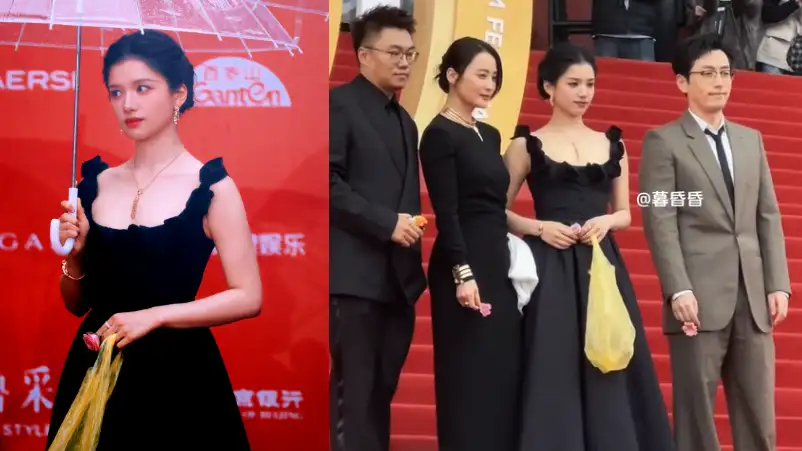 Zhang Jingyi Hebohkan Netizen Indonesia dengan Tas Plastik Kuning dari Brand Mewah, Ini Fakta Sebenernya!