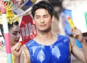 Apo Nattawin Meriahkan Pembukaan Festival Songkarn di King Power Rangnam Bangkok