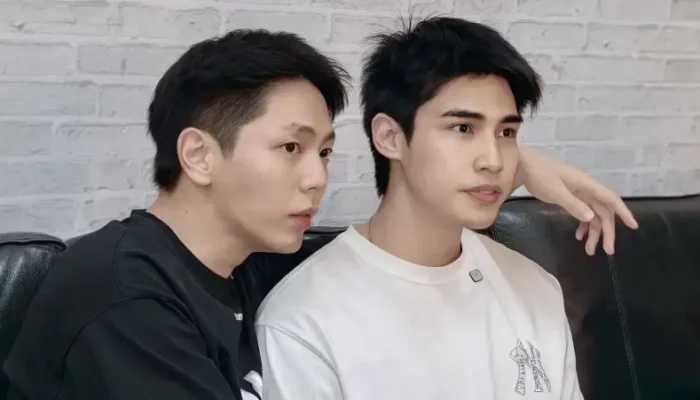 Up Poompat and Poom Phuripan Launch Joint Channel, Promise More Personal Content for Fans