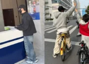 Huang Xiaoming Terekspos Antre Bayar Denda Akibat Langgar Lalu Lintas - Huang Xiaoming Spotted at Traffic Police Office After Cycling Controversy with Son Huang Xiaoming Terekspos Antre Bayar Denda Akibat Langgar Lalu Lintas
