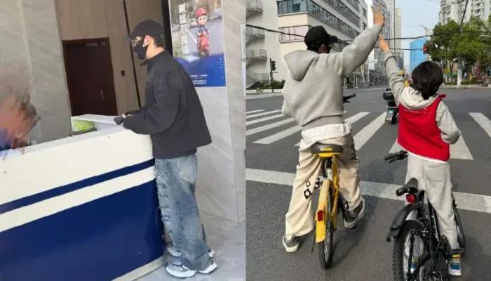 Huang Xiaoming Terekspos Antre Bayar Denda Akibat Langgar Lalu Lintas