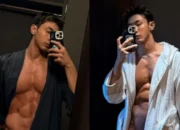 Nat Thewphaingam Pamer Tubuh Atletis di Jepang, Visual Seksi Bikin Netizen Heboh