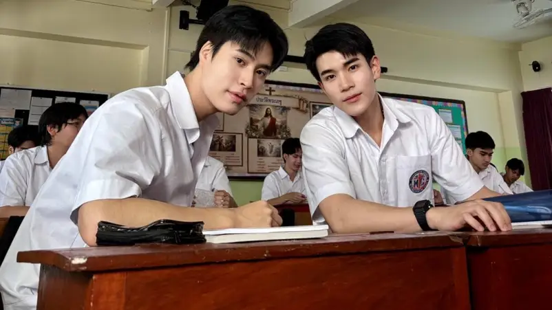 Gemini Norawit dan Fourth Nattawat Rampung Syuting Ticket To Heaven - Gemini Norawit & Fourth Nattawat Wrap Up Ticket To Heaven Filming Gemini Norawit dan Fourth Nattawat Rampung Syuting Ticket To Heaven