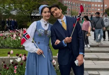 Nadech Kugimiya and Yaya Urassaya Celebrate Norway’s National Day Amid Wedding Preparations