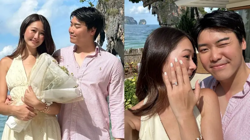 Neen Suwanamas Resmi Dilamar Kekasih dengan Romantis di Tepi Pantai - Neen Suwanamas Gets Engaged in Romantic Beach Proposal Neen Suwanamas Resmi Dilamar Kekasih dengan Romantis di Tepi Pantai
