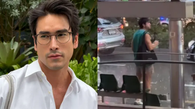 Nadech Kugimiya Terekspos Nunggu Bus di Halte Tetap Sederhana Walau Bayaran Selangit - Nadech Kugimiya Spotted Waiting at a Bus Stop, Praised for His Humble Lifestyle Nadech Kugimiya Terekspos Nunggu Bus di Halte, Tetap Sederhana Walau Bayaran Selangit