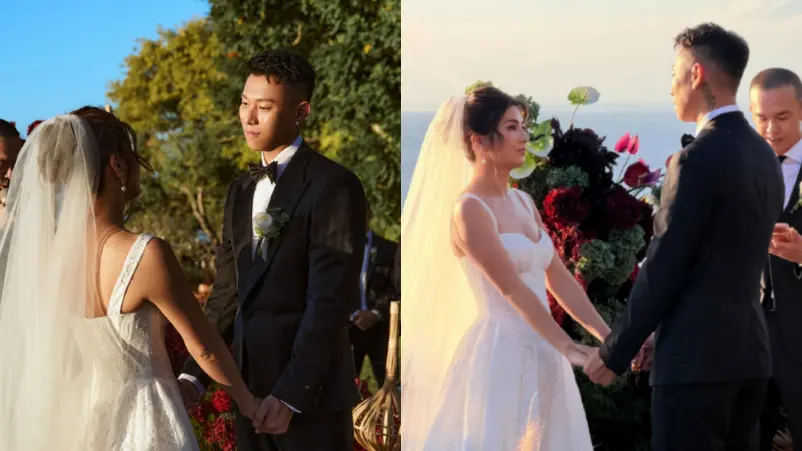 Rapper Taiwan E.SO dan Jennifer Gelar Resepsi Pernikahan di Bali