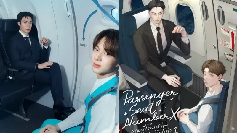 Zee Pruk dan NuNew Chawarin Bintangi Drama Baru Passenger Seat Number X