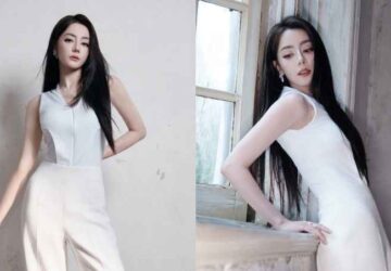 Dilraba Dilmurat White Casual - Dilraba Dilmurat Tampil Bak CEO Wanita di Acara Land Rover Dilraba Dilmurat Tampil Bak CEO Wanita di Acara Land Rover